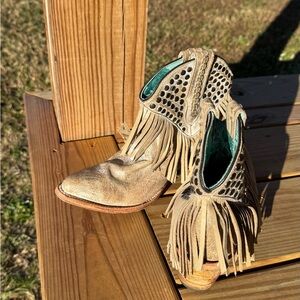 Corral Fringe Western Cowboy Boots